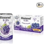 {{GONE}} Amazon: 32-Pack HONEST Kids Organic Goodness Grapeness Juice Drink...