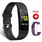 Amazon: Fitness Tracker HR $20.40 After Code (Reg. $33.99)