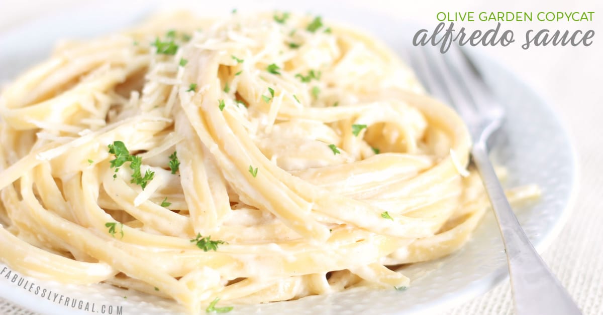 Olive Garden Dipping Sauces for Breadsticks - Alfredo Sauce