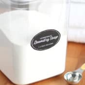 homemade laundry soap recipe