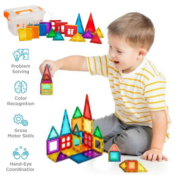Best Choice Products 32-Piece Kids Magnetic Tiles Set $9.99 (Reg. $53)...