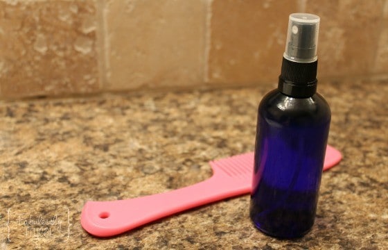 How to make homemade detangling spray with essential oils