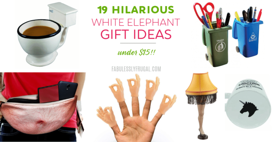 CLJ Gift Guide: 17 Hilarious White Elephant Gifts Under $15! - Chris Loves  Julia