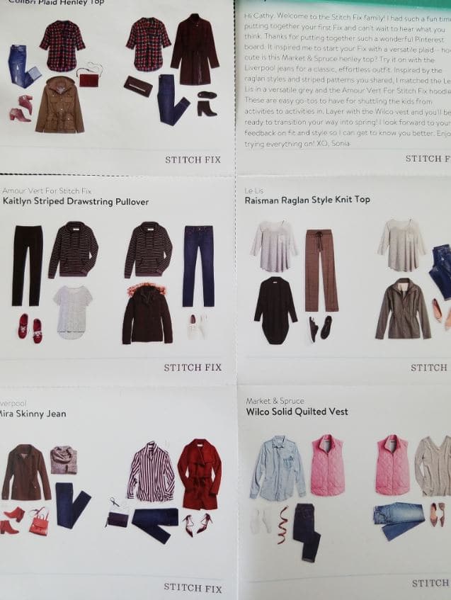 Styling guides: Stitch fix review