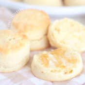 Simple cream make ahead biscuits