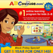 ABCmouse: Black Friday Sale Extended! Hurry! 62% Off Annual Subscription...