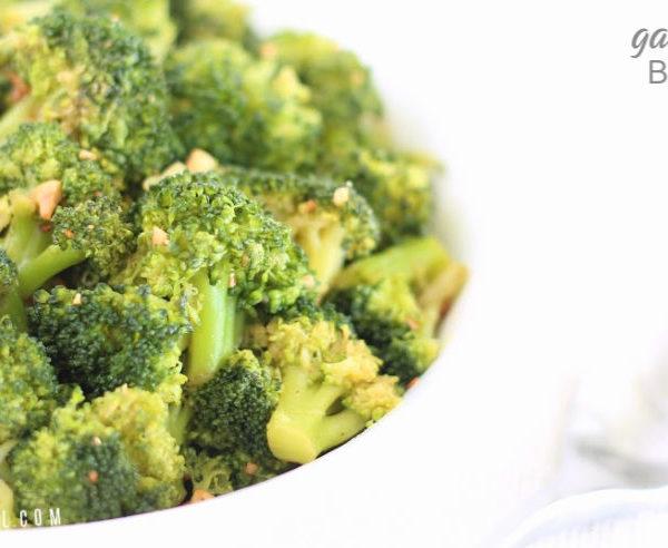 broccoli with garlic butter and cashews recipe