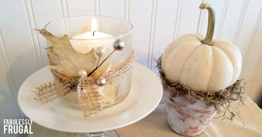 Fall candle holder ideas