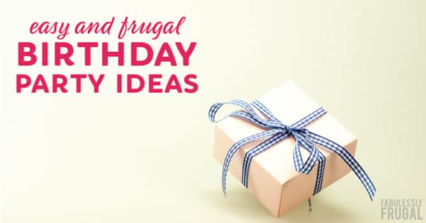 Easy birthday party ideas and tips