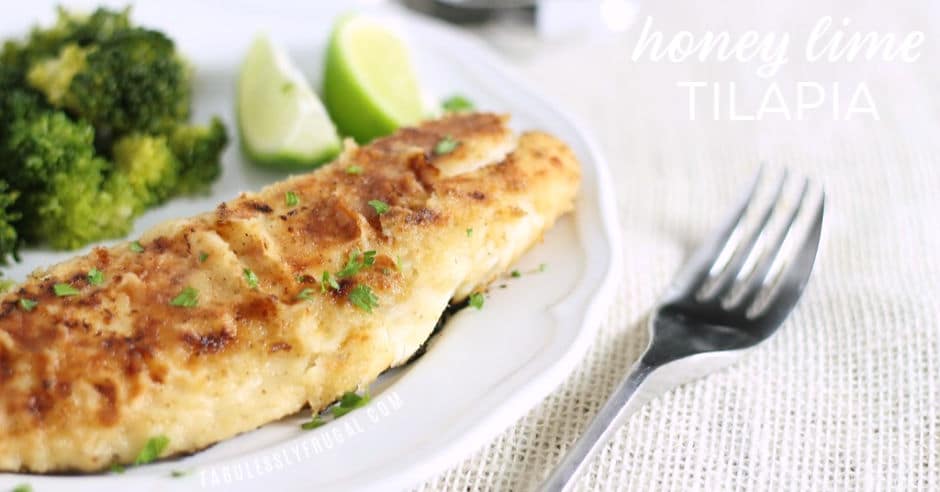 honey lime tilapia fish recipe