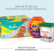 Amazon: Save BIG on Household & Baby Essentials - Pampers as low as...