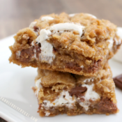 s'mores cookie bars
