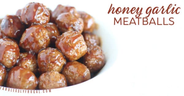 the best honey garlic meatballs recipe