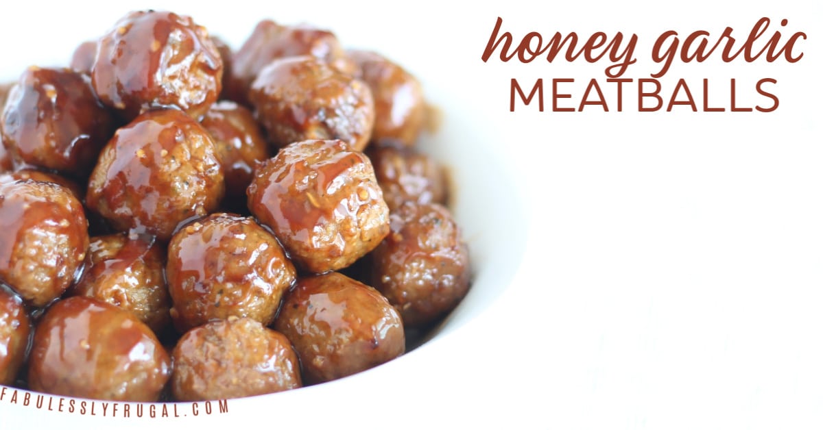 the best honey garlic meatballs recipe