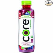 Amazon: 12 Pack CORE Organic Pomegranate Blue Acai Fruit Drinks as low...