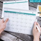 Amazon: 2 Pack 2109 Monthly Wall/Desk Calendars $3.99 After Code (Reg....