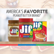 Amazon: 3 Jars Jif Creamy Peanut Butter $6.87 (Reg. $15.46) - FAB Ratings!...