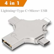 Amazon: 4-in-1 128 GB Multifunction Flash Drive $40.27 After Code (Reg....