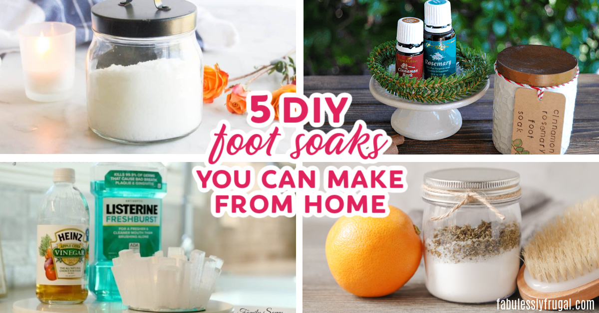 DIY: Make Your Own Homemade Foot Soak