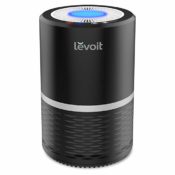 Amazon: LEVOIT Air Purifier with True HEPA Filter, Odor Allergies Eliminator...