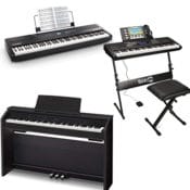 Today Only! Amazon: Save on select electronic keyboards and digital pianos