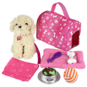 Amazon: 9 piece Doll Puppy Set and Accessories $14.39 (Reg. $37.95)