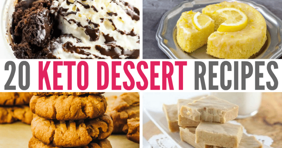20 Easy Keto Dessert Recipes