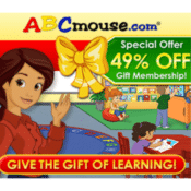 ABC Mouse Holiday Sale! Give the Gift of Learning 49% Off!