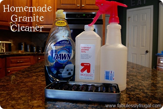 Homemade granite cleaner