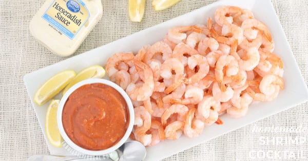 Easy homemade shrimp cocktail recipe