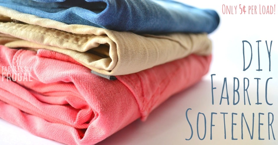 DIY fabric softener