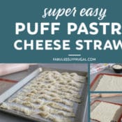 Easy puff pastry cheese straws recipe