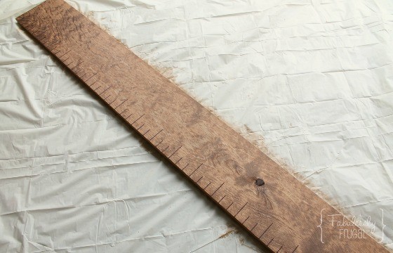 How to make a giant ruler growth chart 