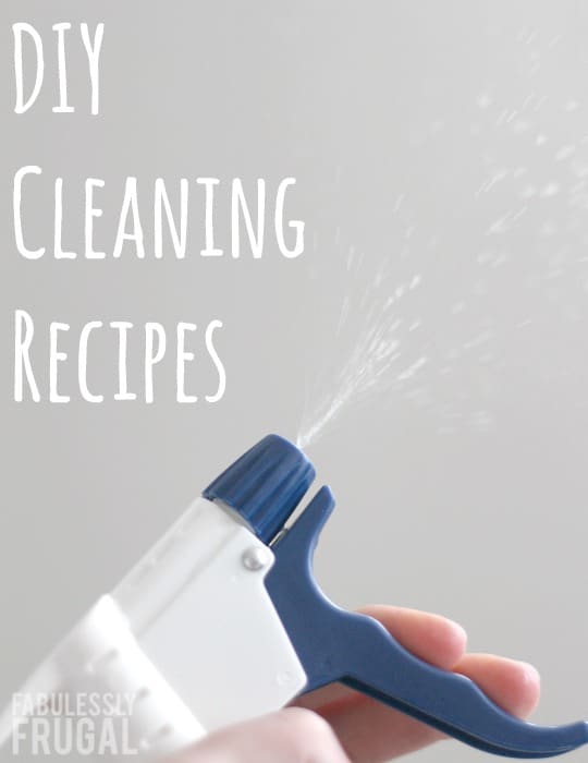 DIY cleaners