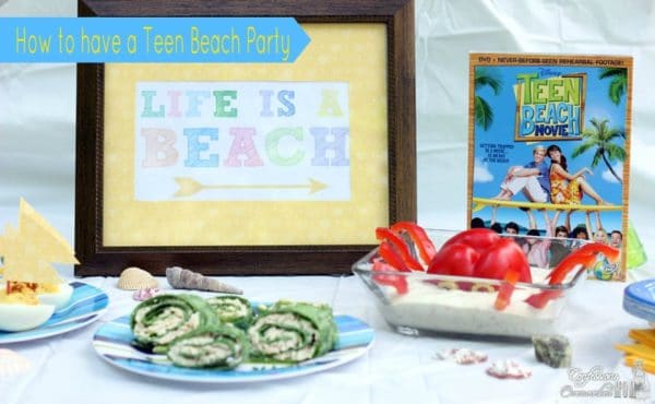 Inexpensive teen beach party 