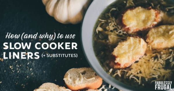 How to use slow cooker liners