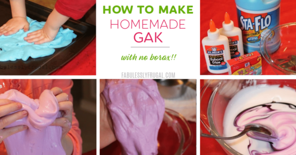 how to make gak without borax