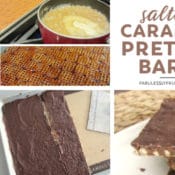 Salted caramel pretzel bark recipe