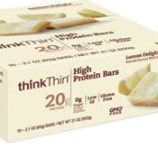 Amazon:10 Count ThinkThin High Protein Bars, Lemon Delight as low as $7.74...