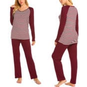 Amazon: Women's Maternity Breastfeeding Pajama $9.20 After Code (Reg. $22.99)
