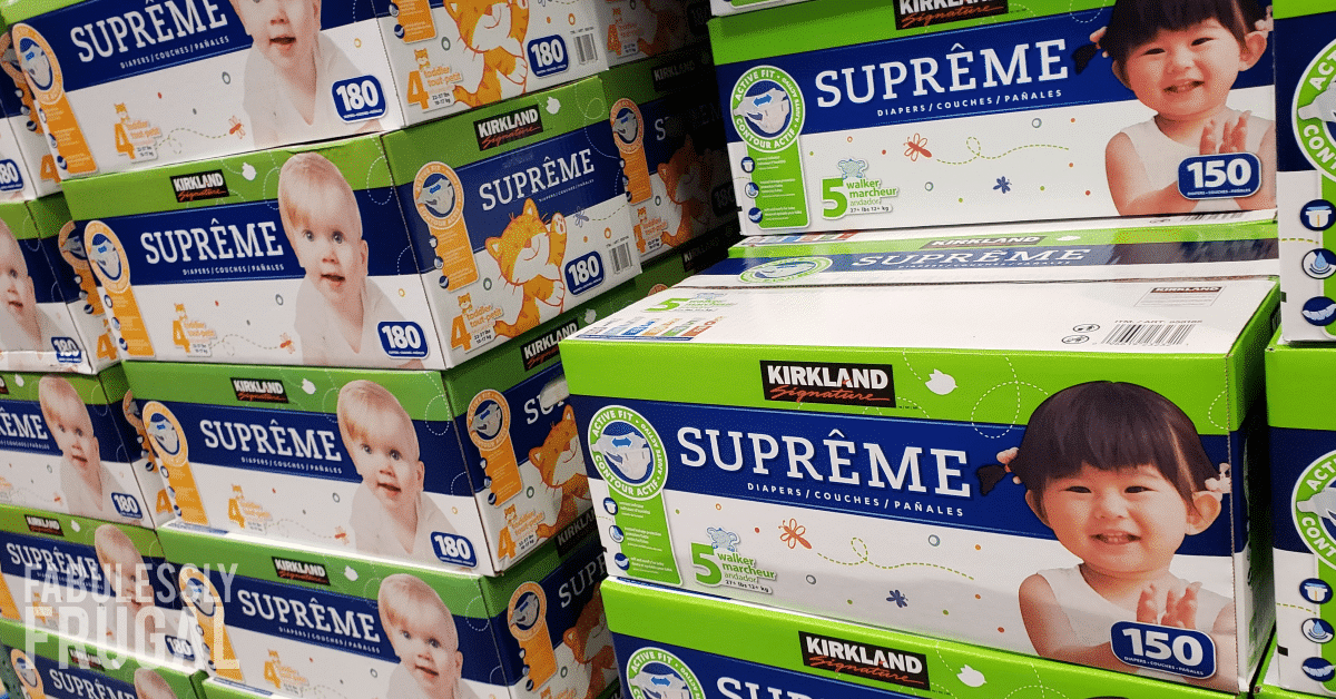 Costco shopping tips: diapers