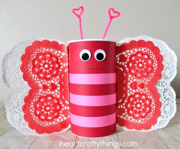 Butterfly Valentines day box