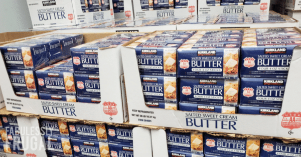Costco shopping tips butter