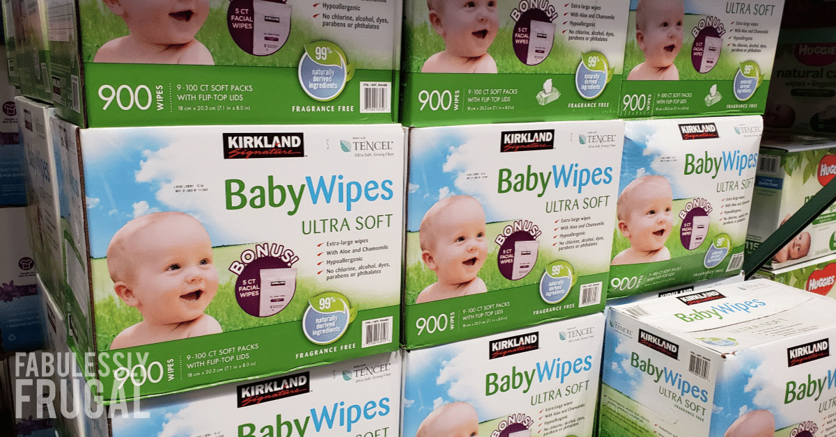 Costco tips: kirkland baby wipes