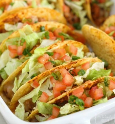 Oven baked tacos