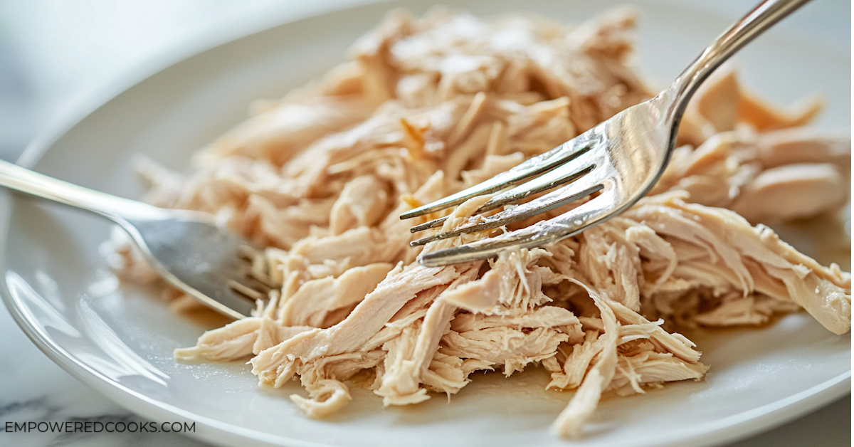 Shredded chicken