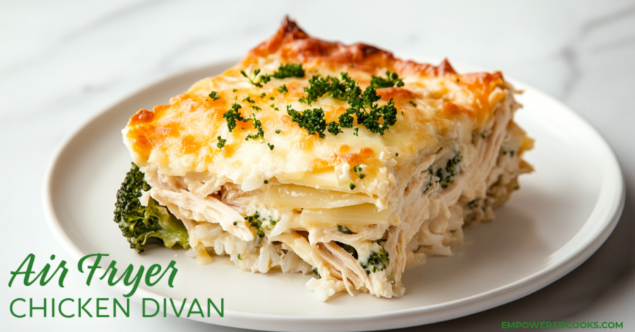 Air Fryer Chicken Divan Casserole