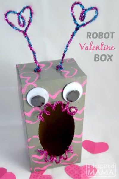 Robot valentine box