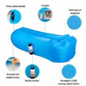 Amazon: Inflatable Lounger Air Sofa $17.99 After Code (Reg. $35.99)