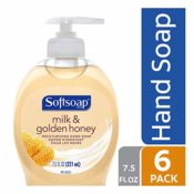 6 Pack Softsoap Liquid Hand Soap, Milk and Honey as low as $5 Shipped Free...